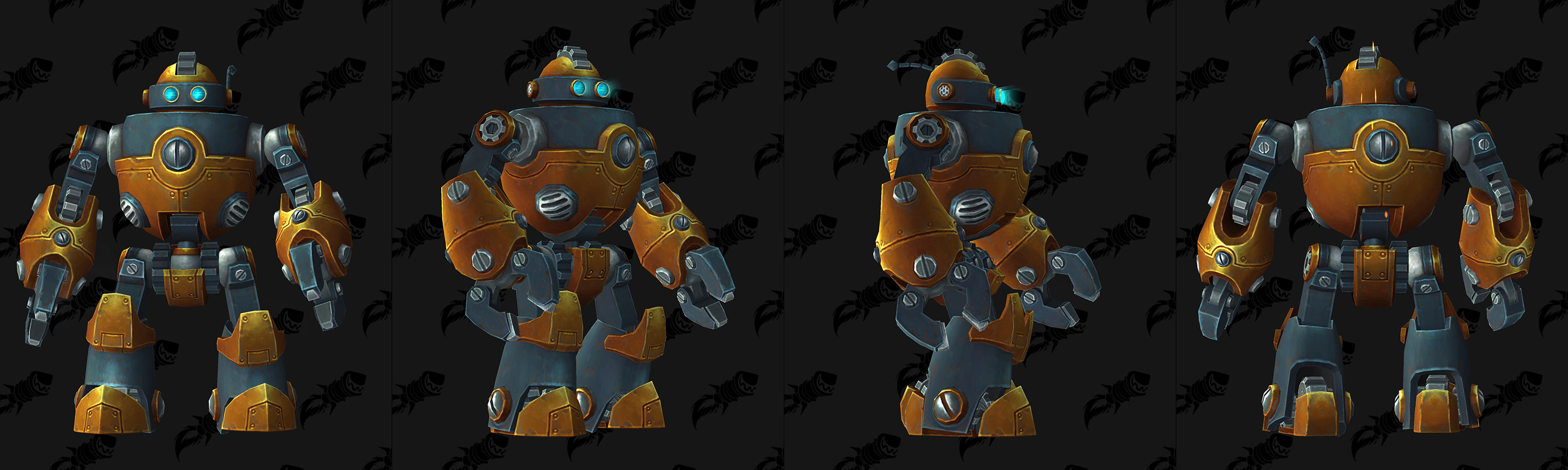 Modèle de robot gnome au patch 8.2