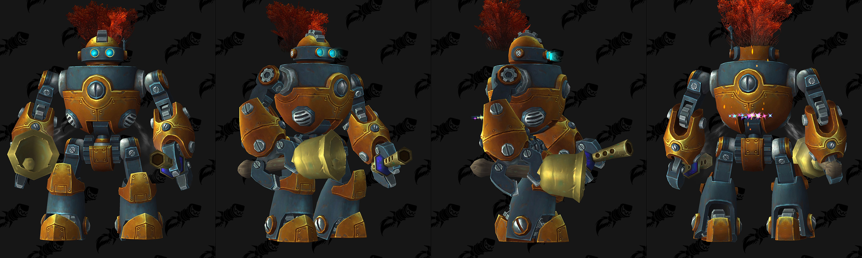 Modèle de robot gnome au patch 8.2