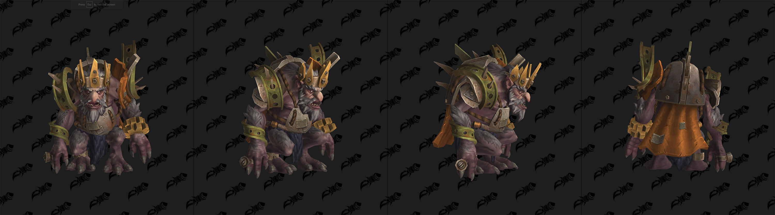 Modèle de Roi Trogg au patch 8.2