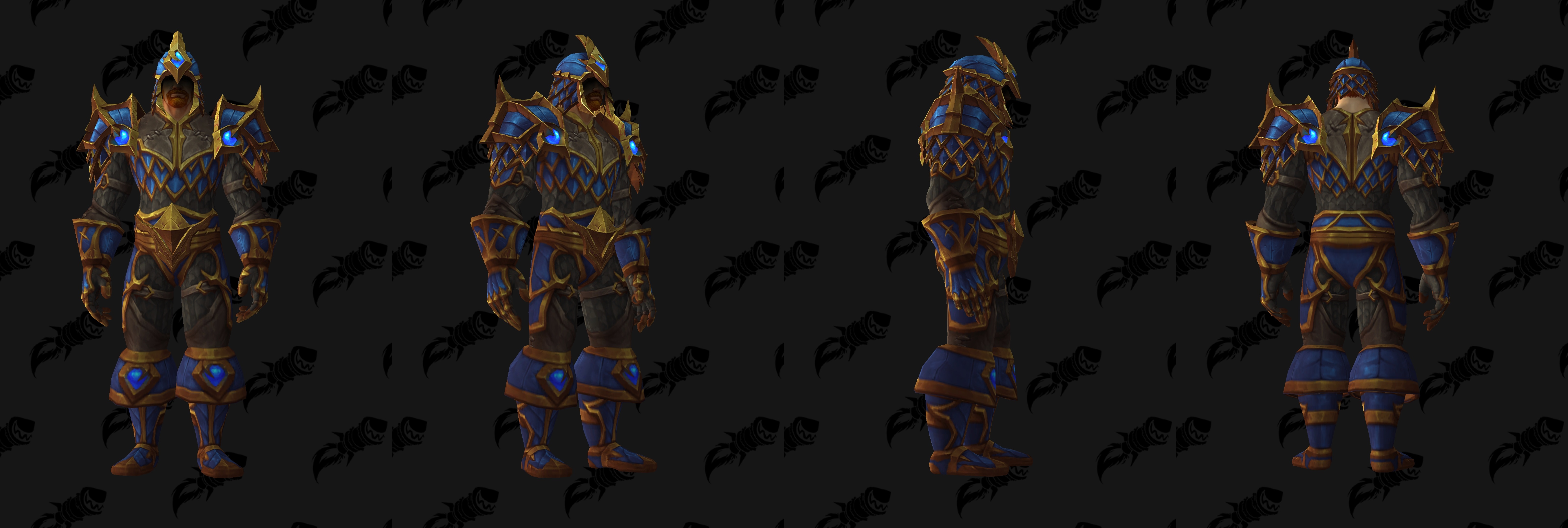 Set d'armure Gladiateur en plaque (Alliance)