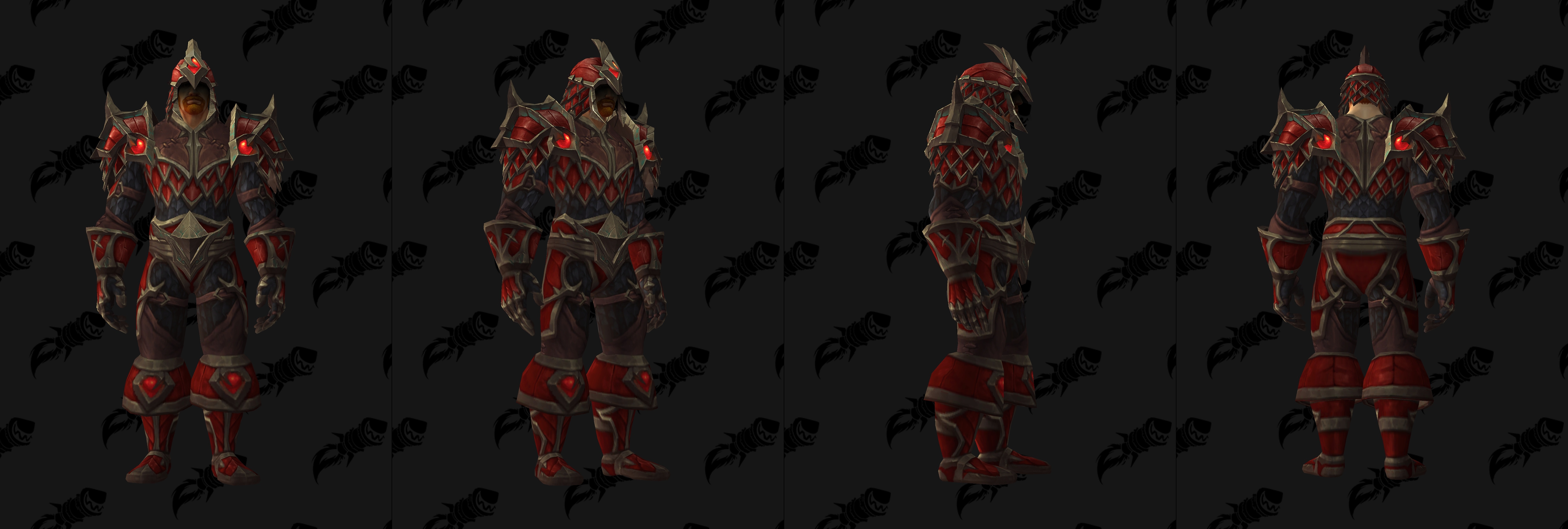 Set d'armure Gladiateur en mailles (Horde)