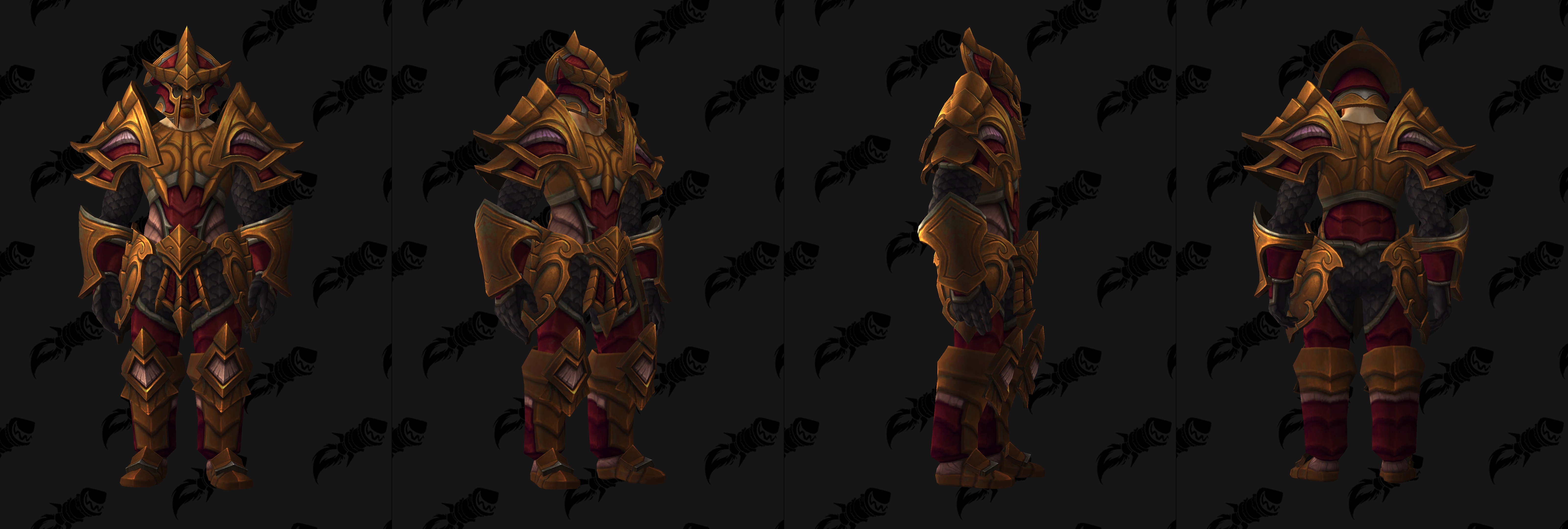 Set d'armure Gladiateur en plaque (Horde)