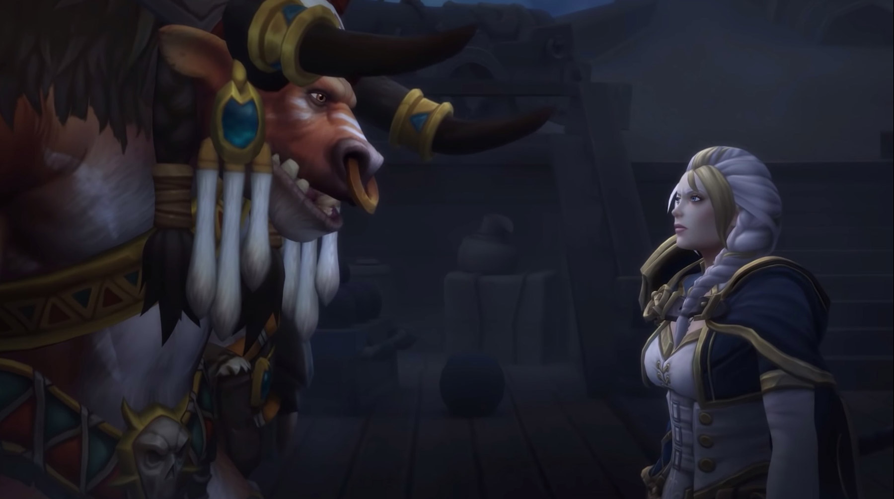 Jaina se sent redevable envers Baine Sabot-de-sang