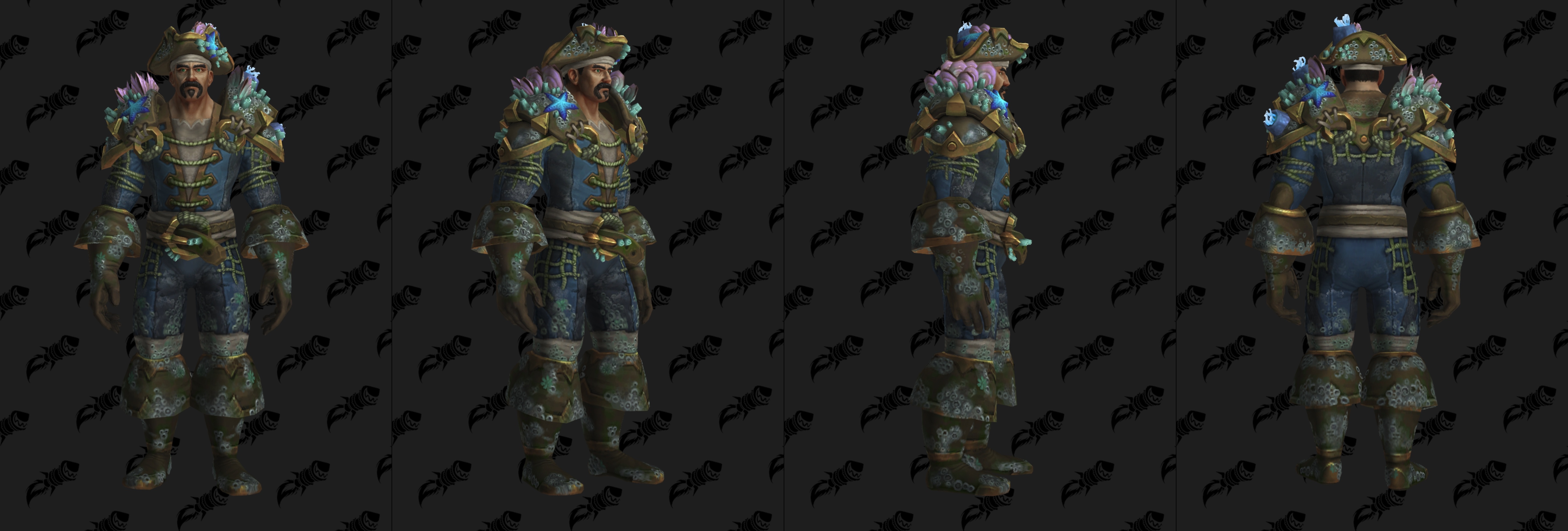 Set d'armure Aspirant en cuir (Alliance)