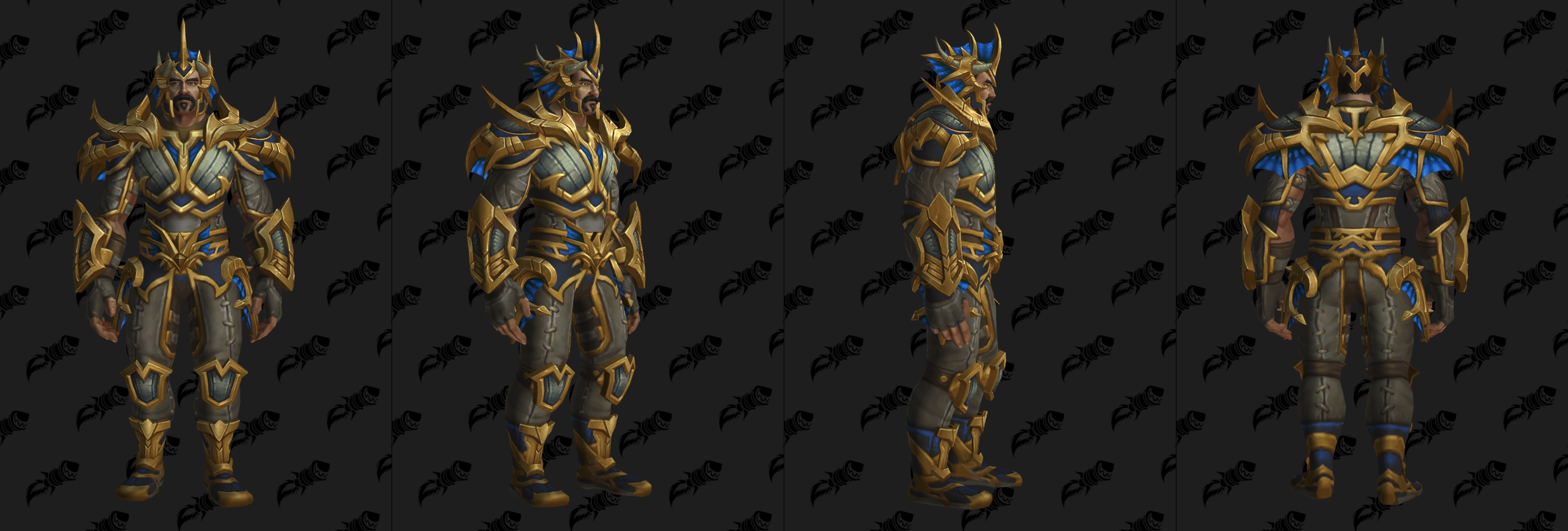 Set d'armure Gladiateur en cuir (Alliance)