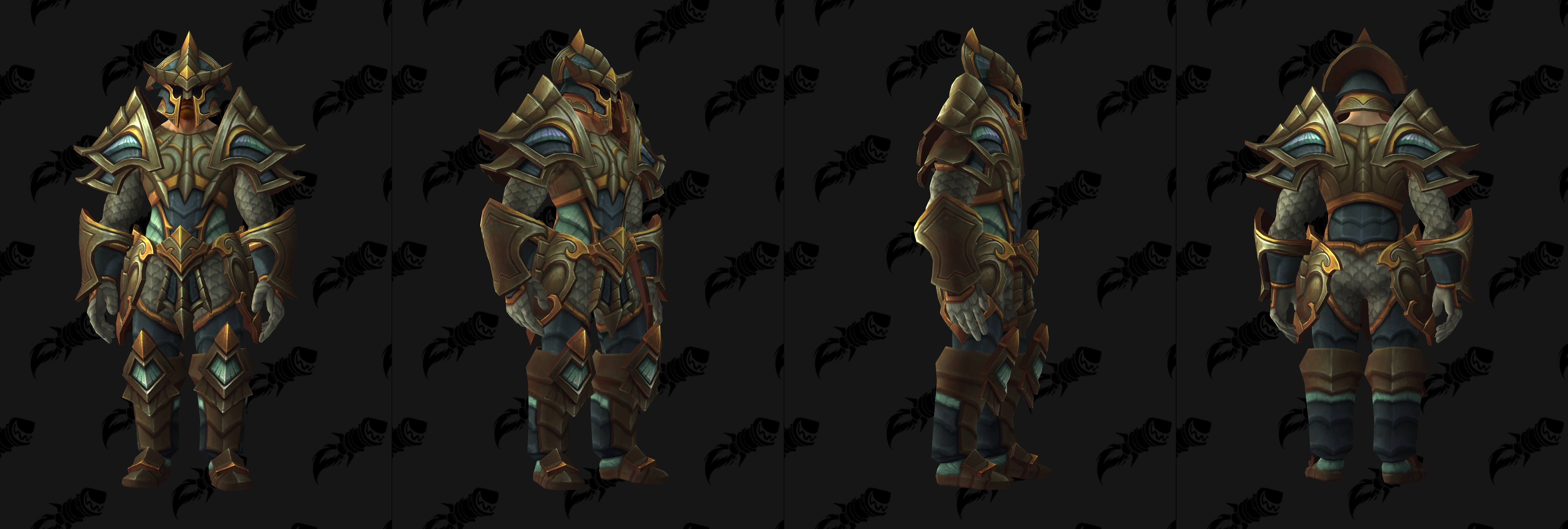 Set d'armure Gladiateur en plaque (Alliance)