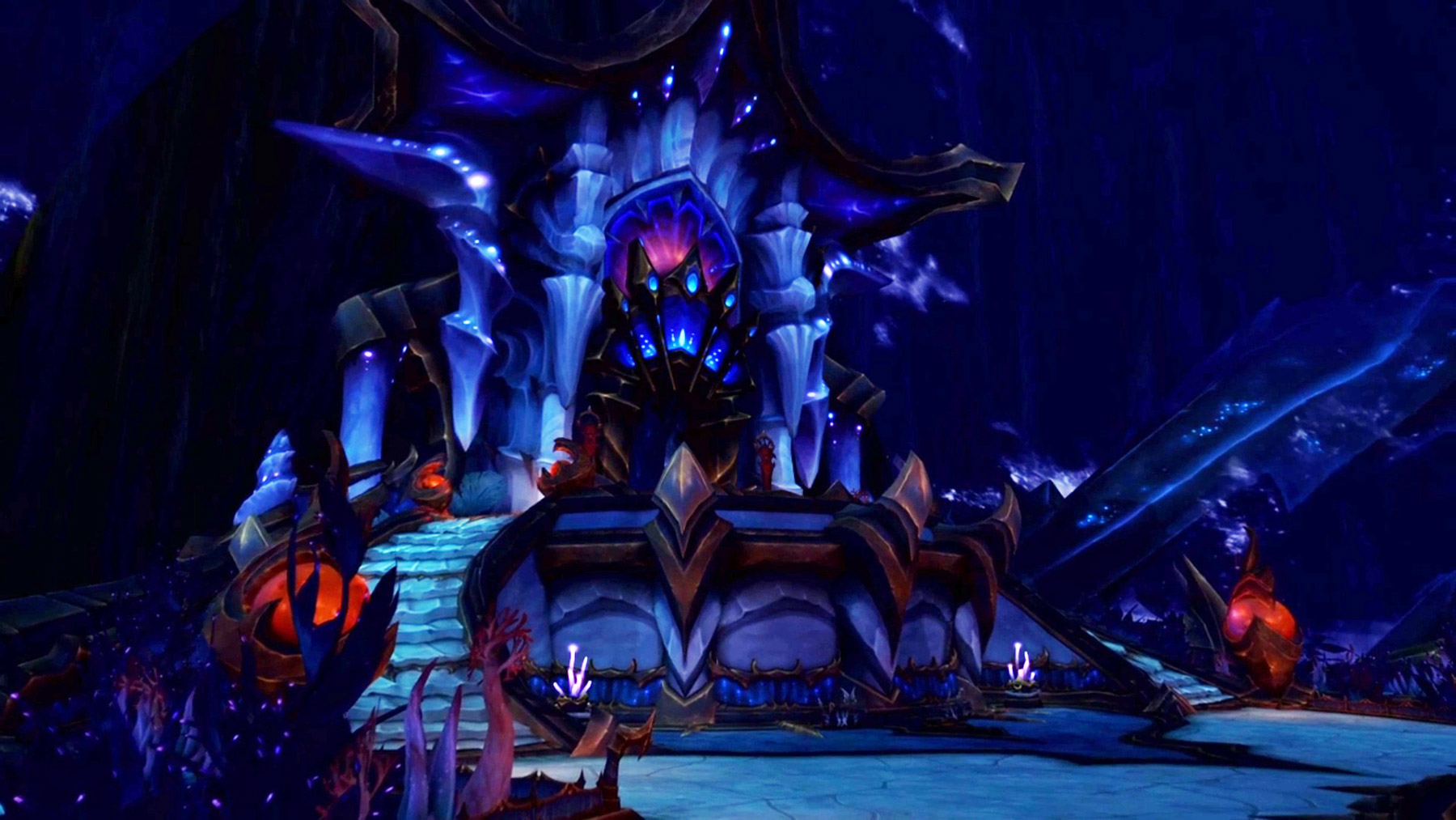 Vous devez vous aventurer au palais éternel d'Azshara pour pouvoir améliorer le focalisateur abyssal