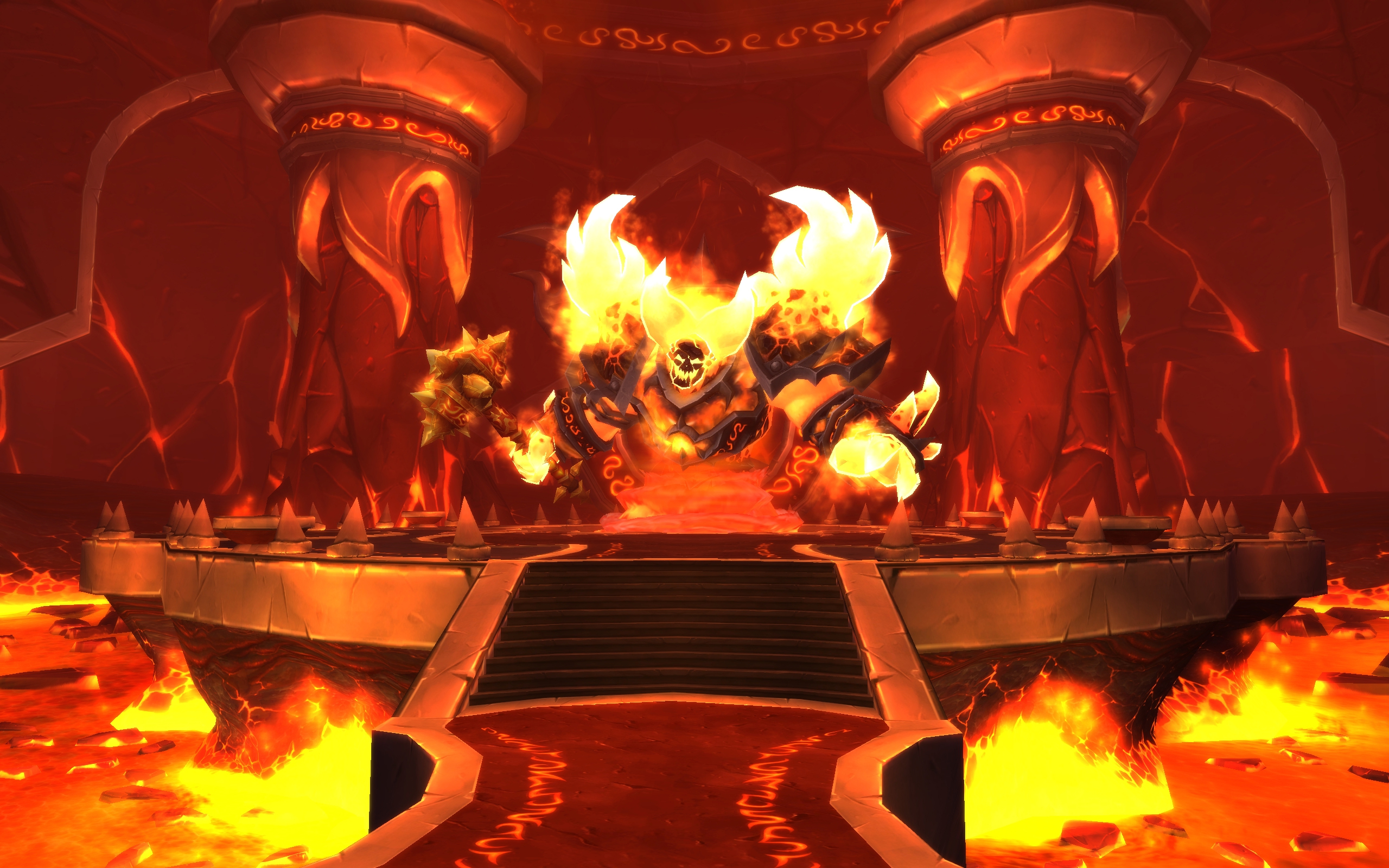 Ragnaros vous attend dans son repaire des Terres de feu