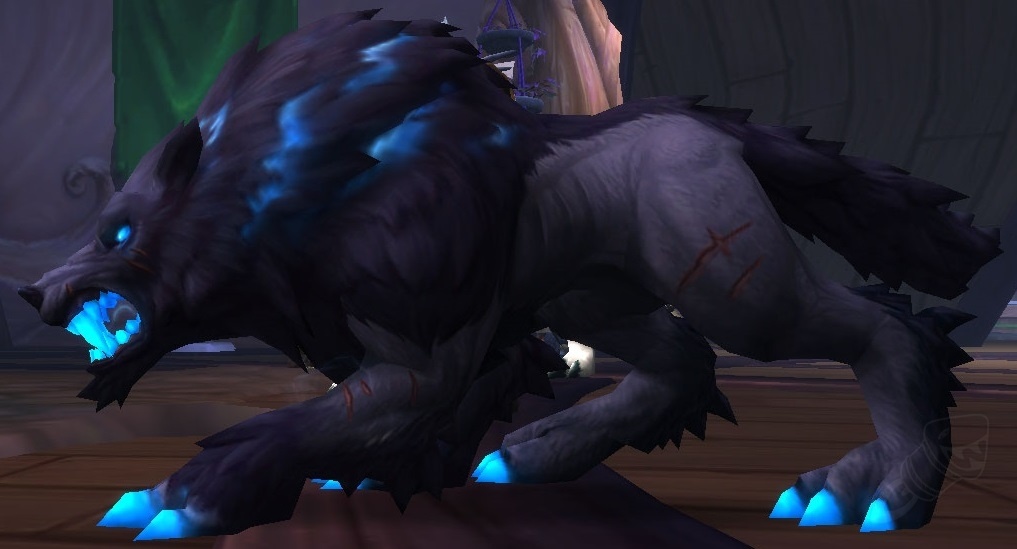 Hati devient domptable au patch 8.1.5 (image source : Wowhead)