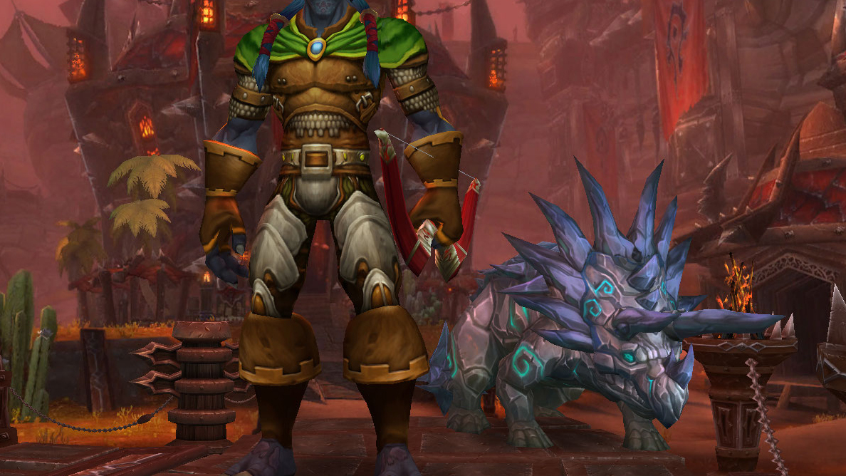 Navrecorne, familier de Chasseur de base pour les Trolls zandalari