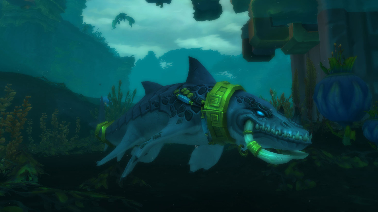 Forme de voyage aquatique - Troll zandalari