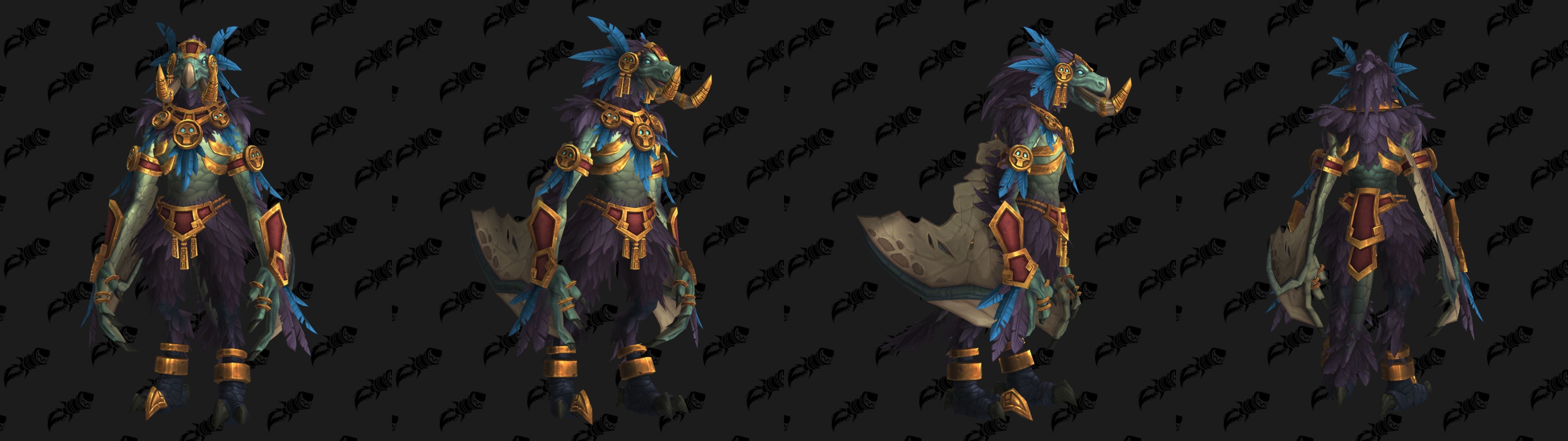 Forme d'incarnation de sélénien Troll Zandalari