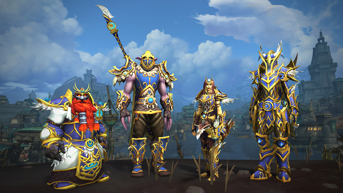 Sets PVP Saison 2 BFA pour l'Alliance