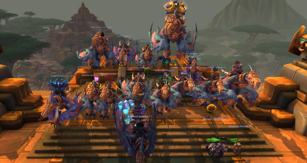 gloire a l'ecumeur de raid de dazar'alor : world first pour un groupe de joueurs