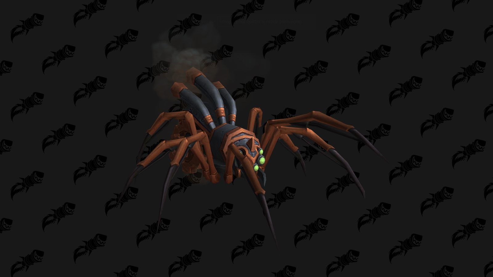 Glisseuse arachnobot, mascotte de BFA qui s'obtient à Nazjatar