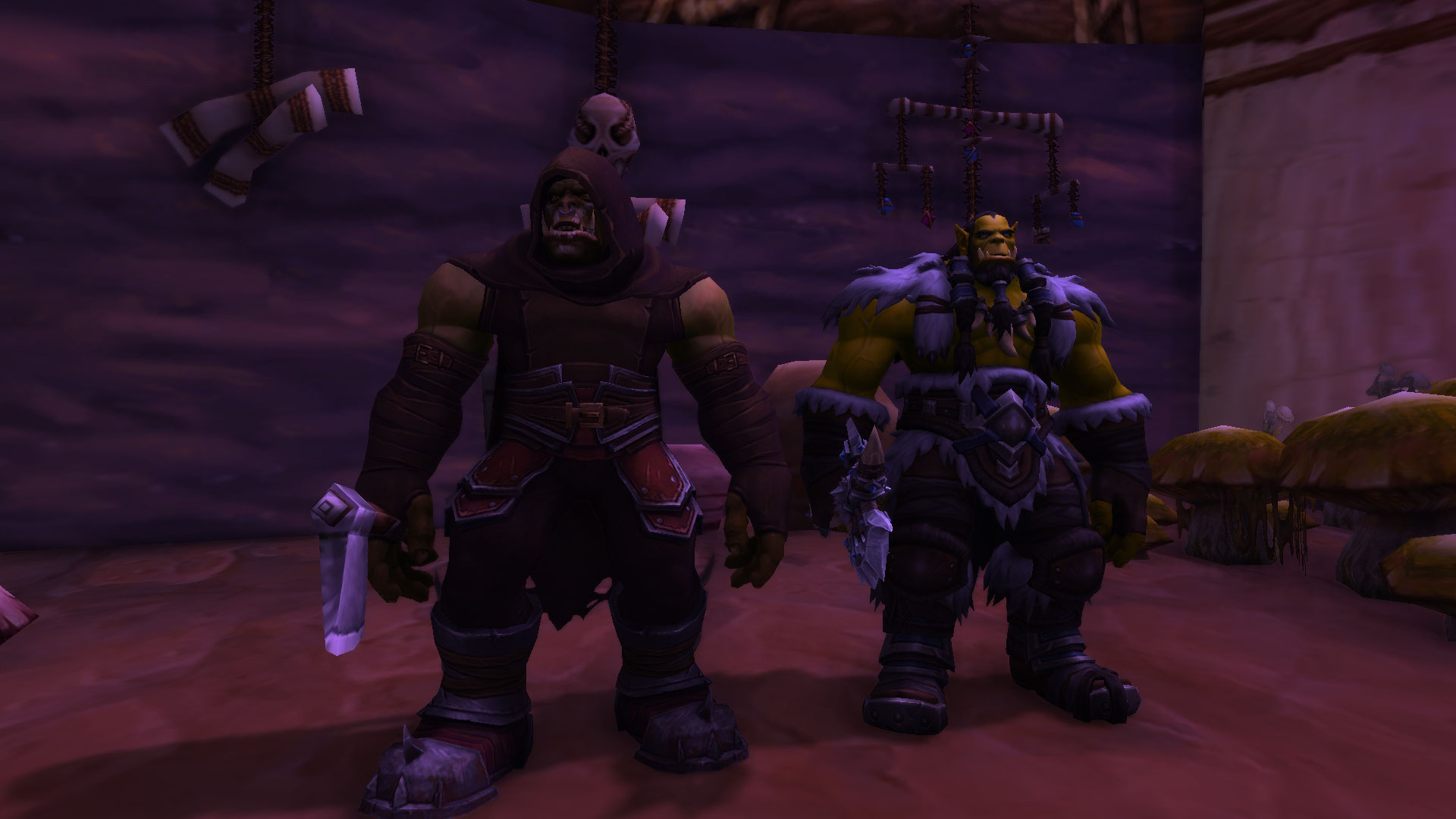 Vous retrouvez Varok Saurcroc et Thrall