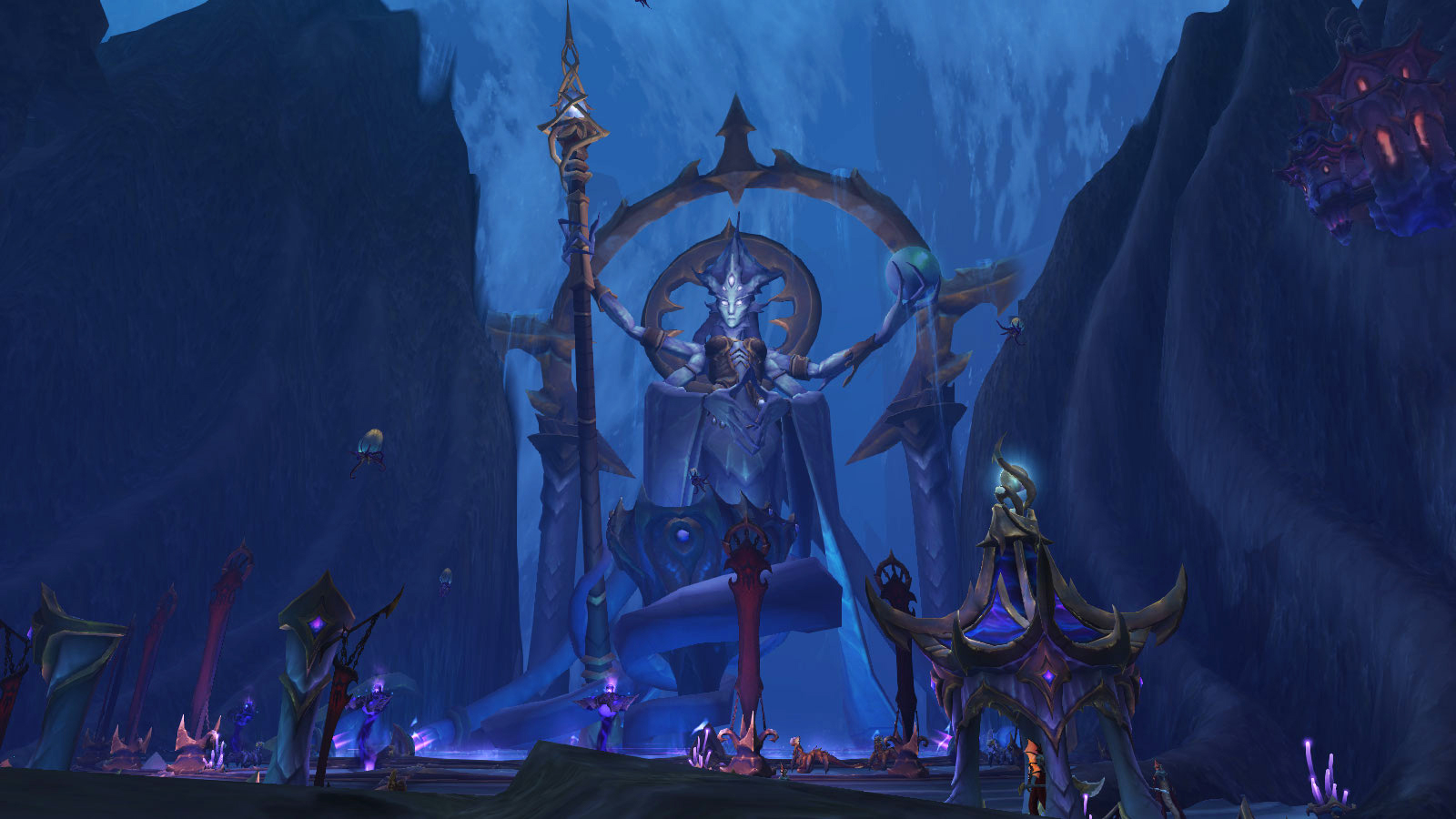 Nazjatar, le sanctuaire de la Reine Azshara