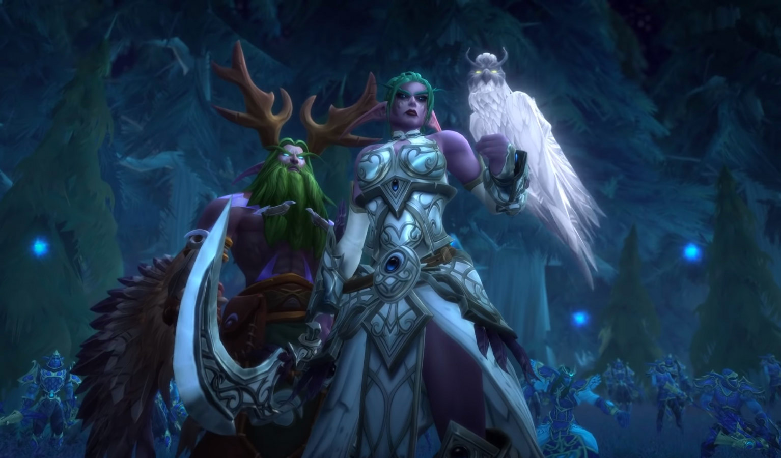 Tyrande et Malfurion sont absents au patch 8.2