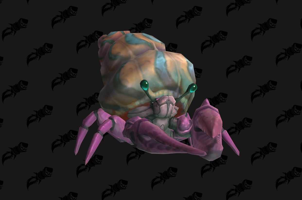 Carapace-luisante perlescent, mascotte de BFA vendue à Nazjatar