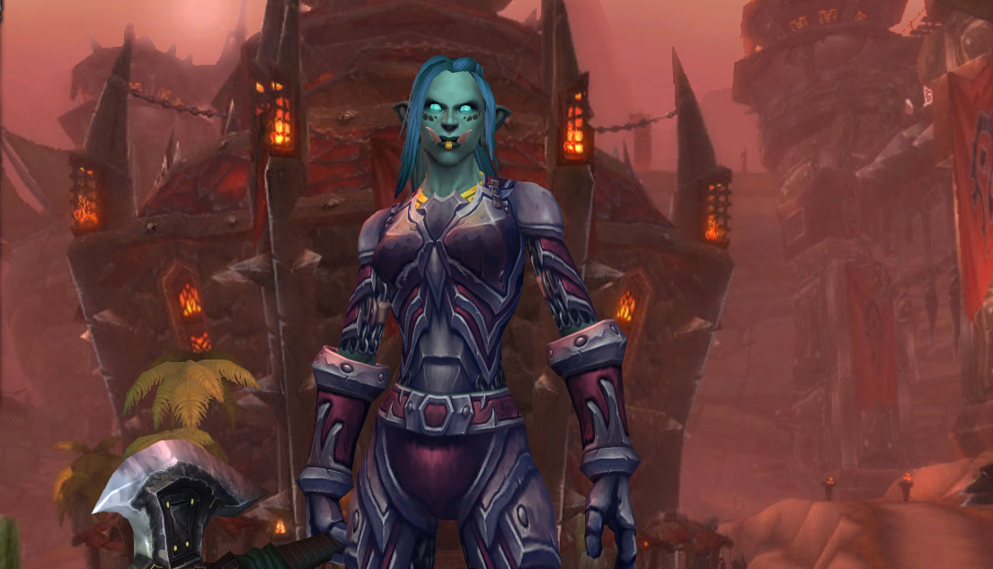 Nouvelle expression du visage Trollesse zandalari