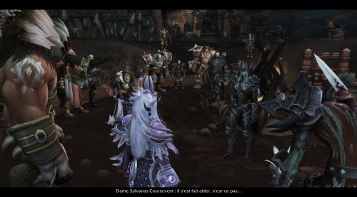 Image de Cutscene sommet Horde 8.1.5