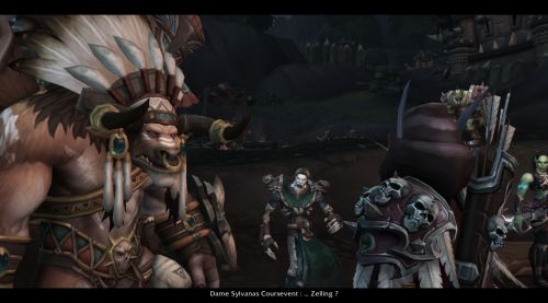 Image de Cutscene sommet Horde 8.1.5