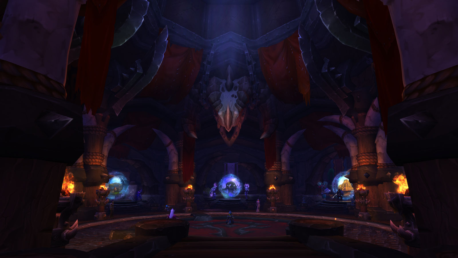 Salle des portails à Orgrimmar