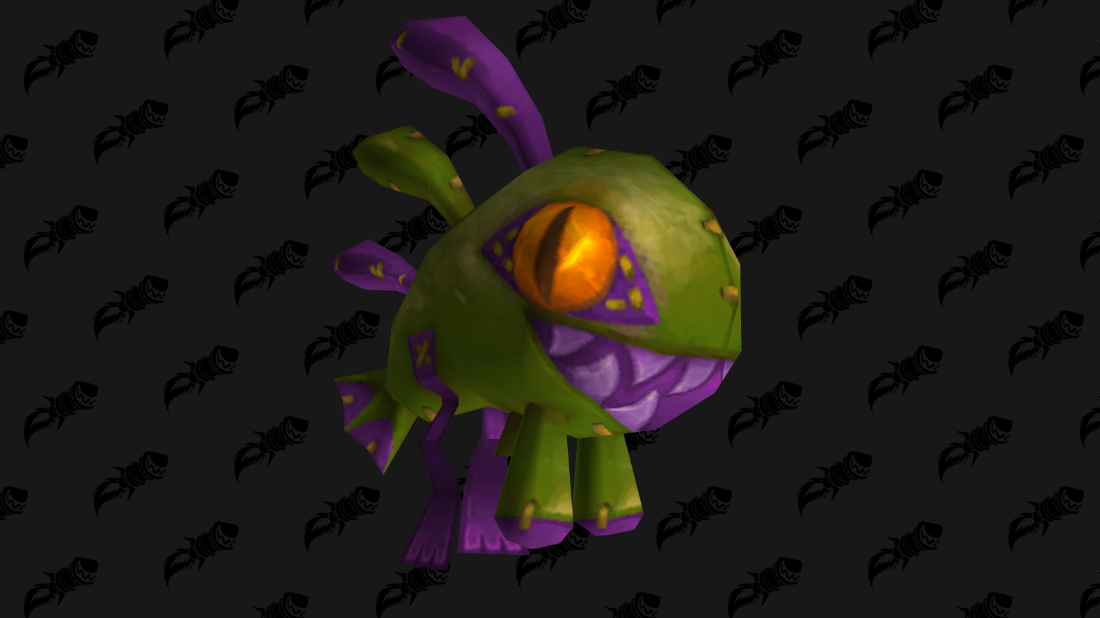 Ballon en forme de murloc, mascotte de BFA qui s'obtient auprès d'un vendeur