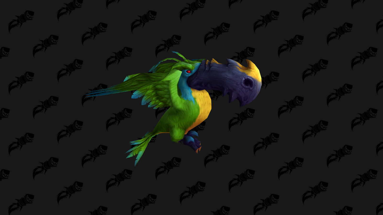 Perculia's Peculiar Parrot figure dans les fichiers comme une mascotte de BFA