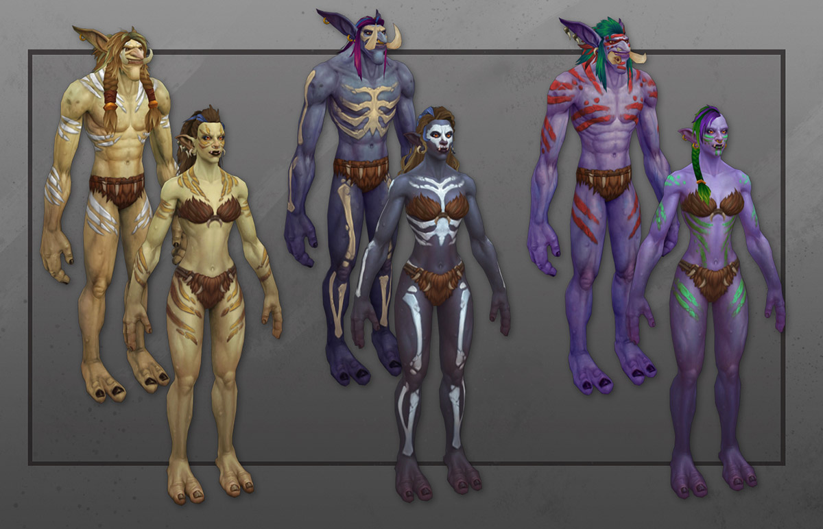 Blizzard travaille sur la personnalisation de personnage et ce qui a été montré n'est que le début.