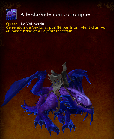 Modèle version PTR