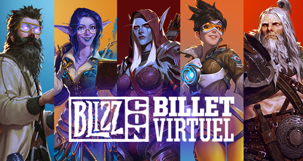 concours blizzcon 2019 : 2 billets virtuels a gagner