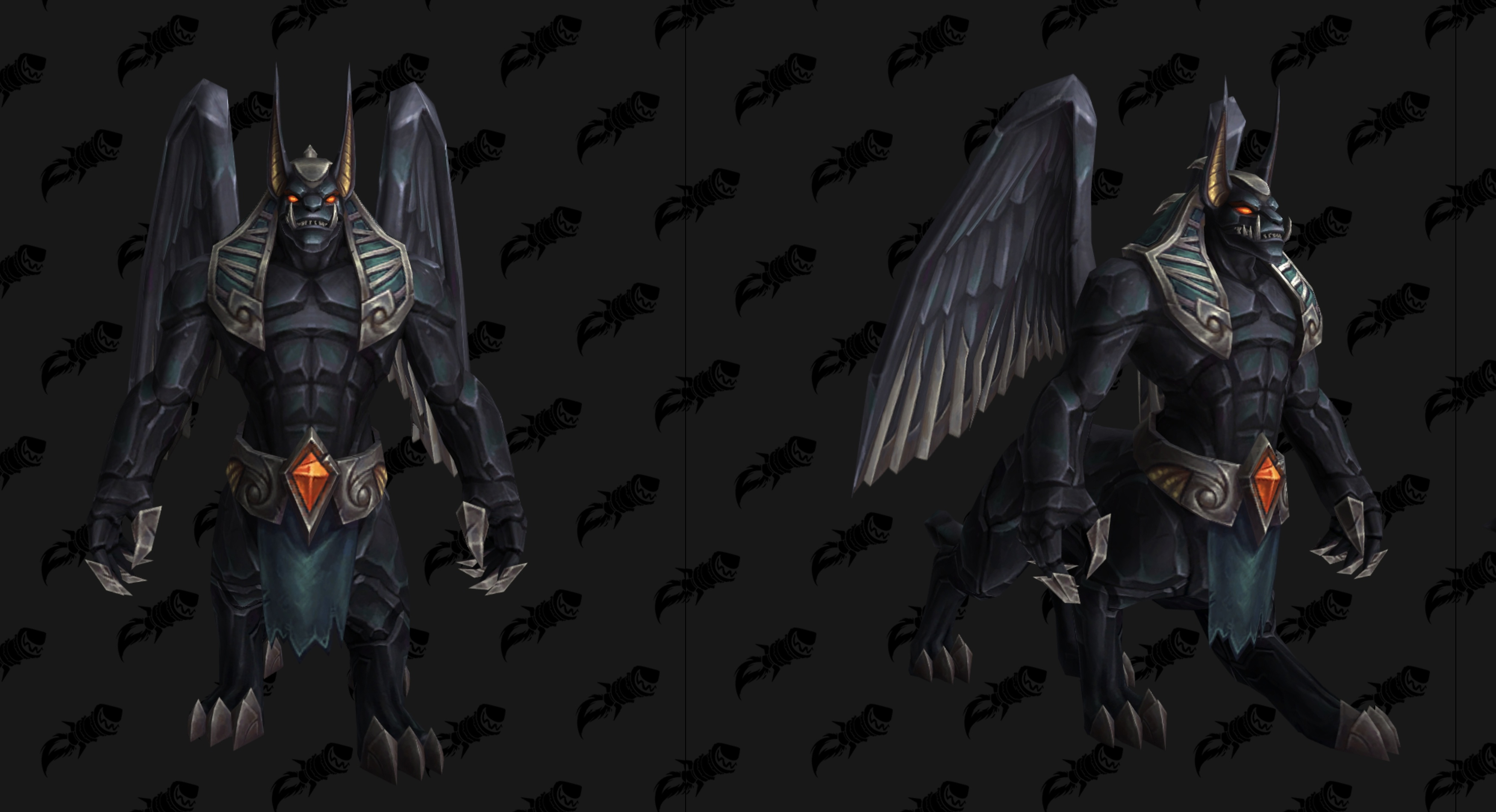 Nouveau modèle de Destructeur d'Obsidienne noir au patch 8.3 de BFA