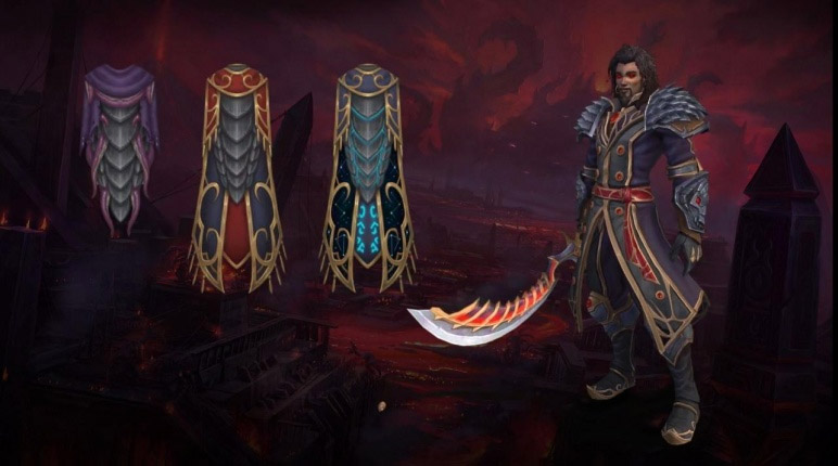 Irion vous procure une cape légendaire pour vous aider à affronter N'Zoth