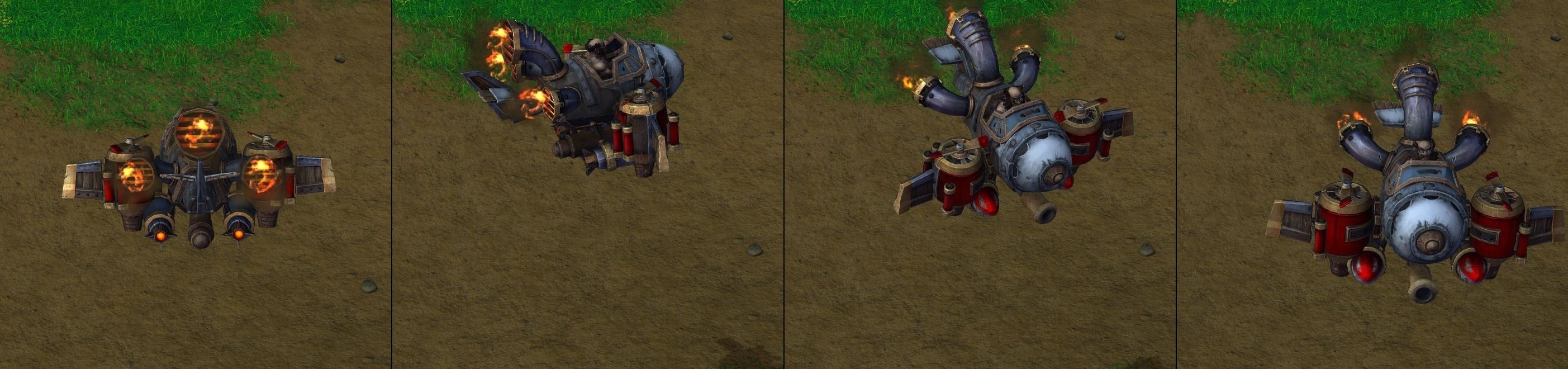Warcraft III Reforged : Flying Machine