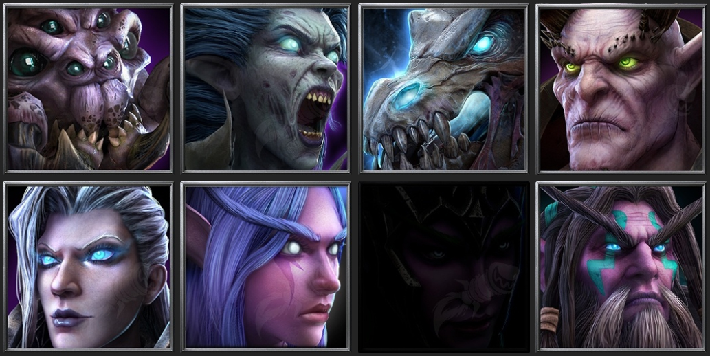 Portraits de Warcraft III Reforged