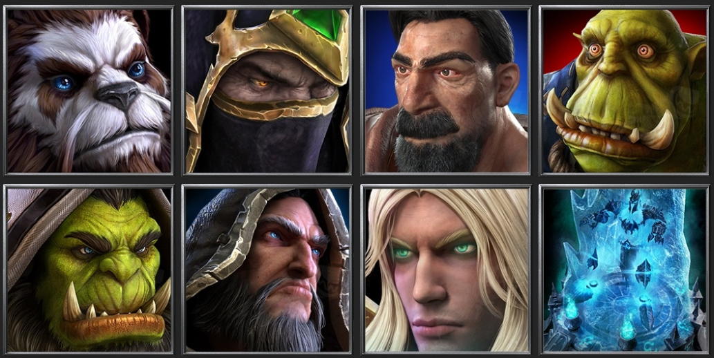 Portraits de Warcraft III Reforged