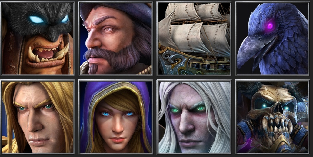 Portraits de Warcraft III Reforged