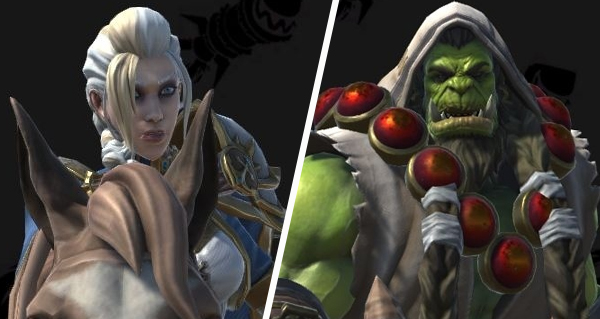 warcraft iii reforged : jaina, thrall et elfes de la nuit