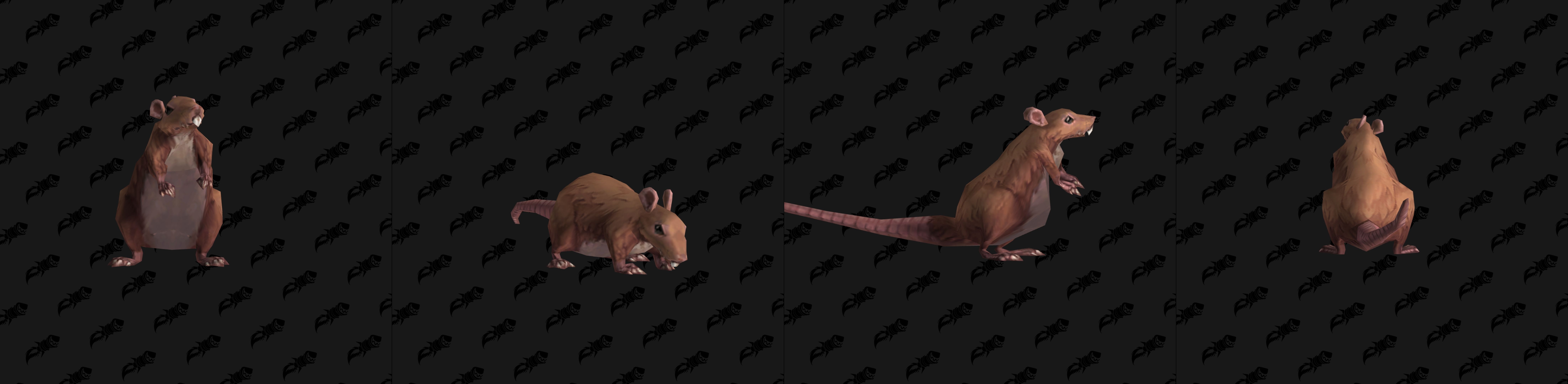 Modèle de mascotte Void-scarred Rat (patch 8.3)