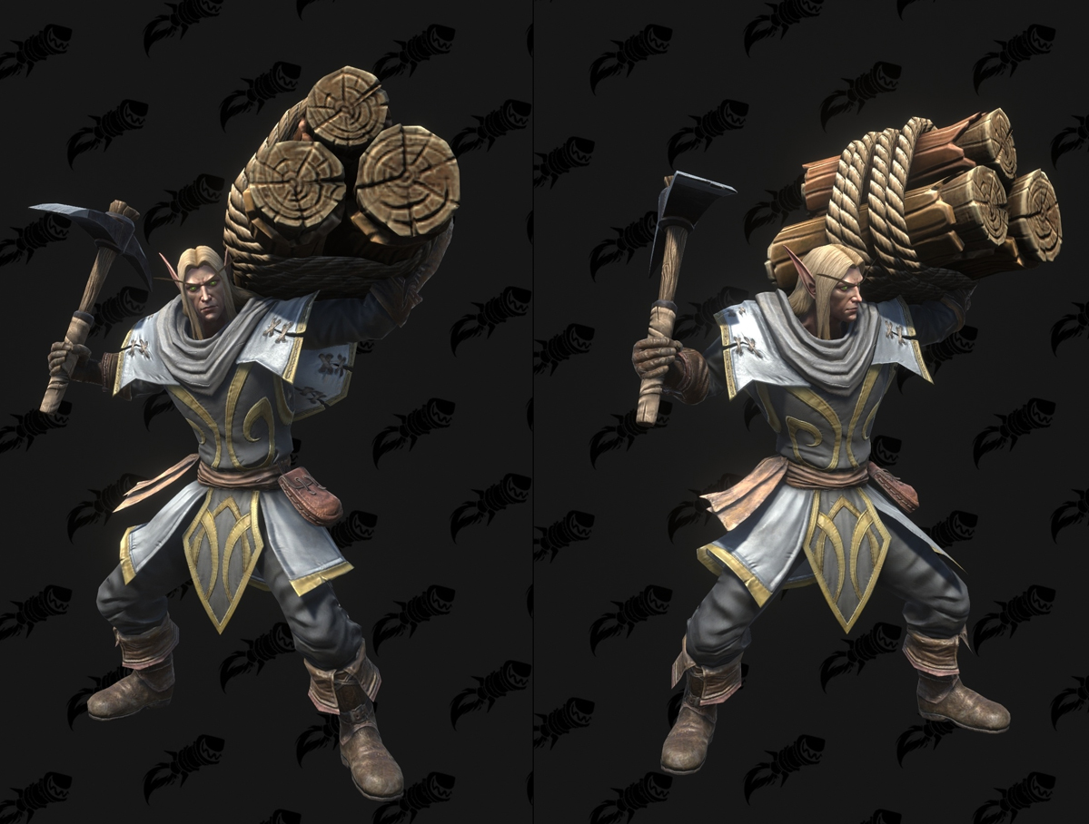 Modèle Warcraft III Reforged : High Elf Peasant