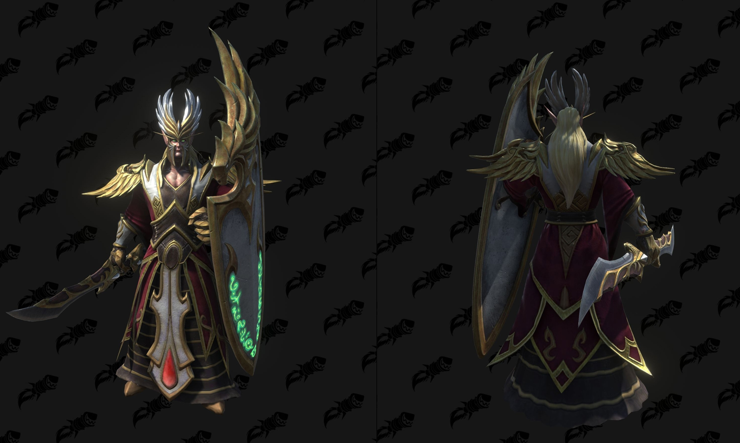 Modèle Warcraft III Reforged : Blood Elf Spellbreaker