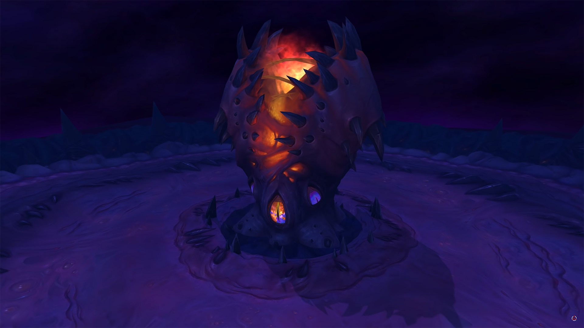 N'Zoth se trouve au coeur de Ny'alotha, dans les ténèbres