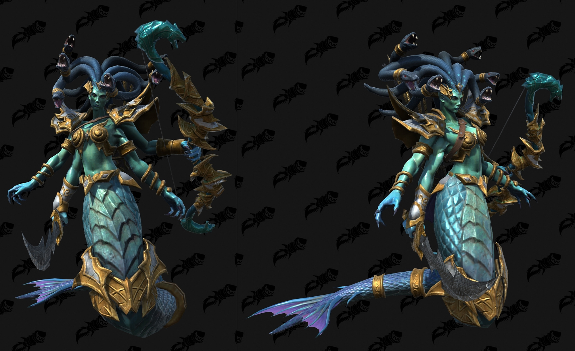 Warcraft III Reforged : modèle Dame Vashj