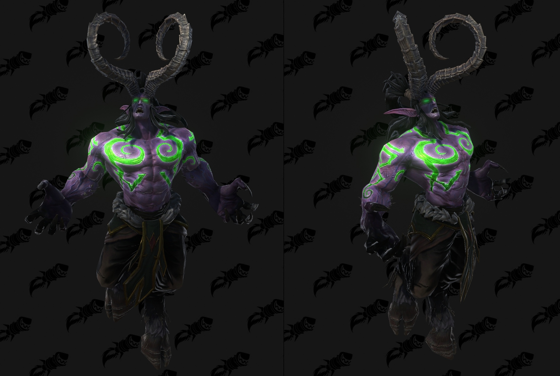 Warcraft III Reforged : modèle Illidan Hurlorage