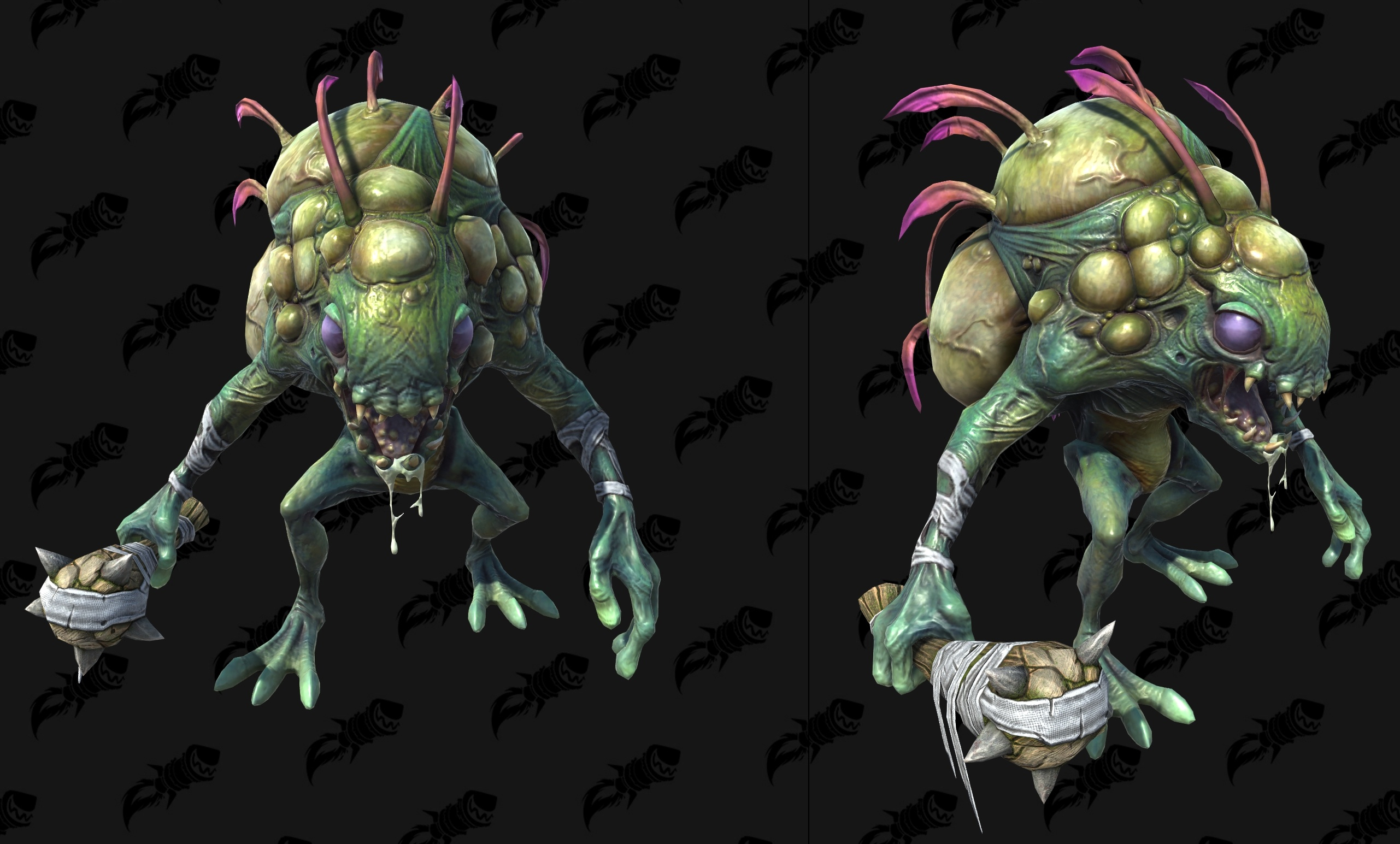 Warcraft III Reforged : Modèle de murloc porte-peste