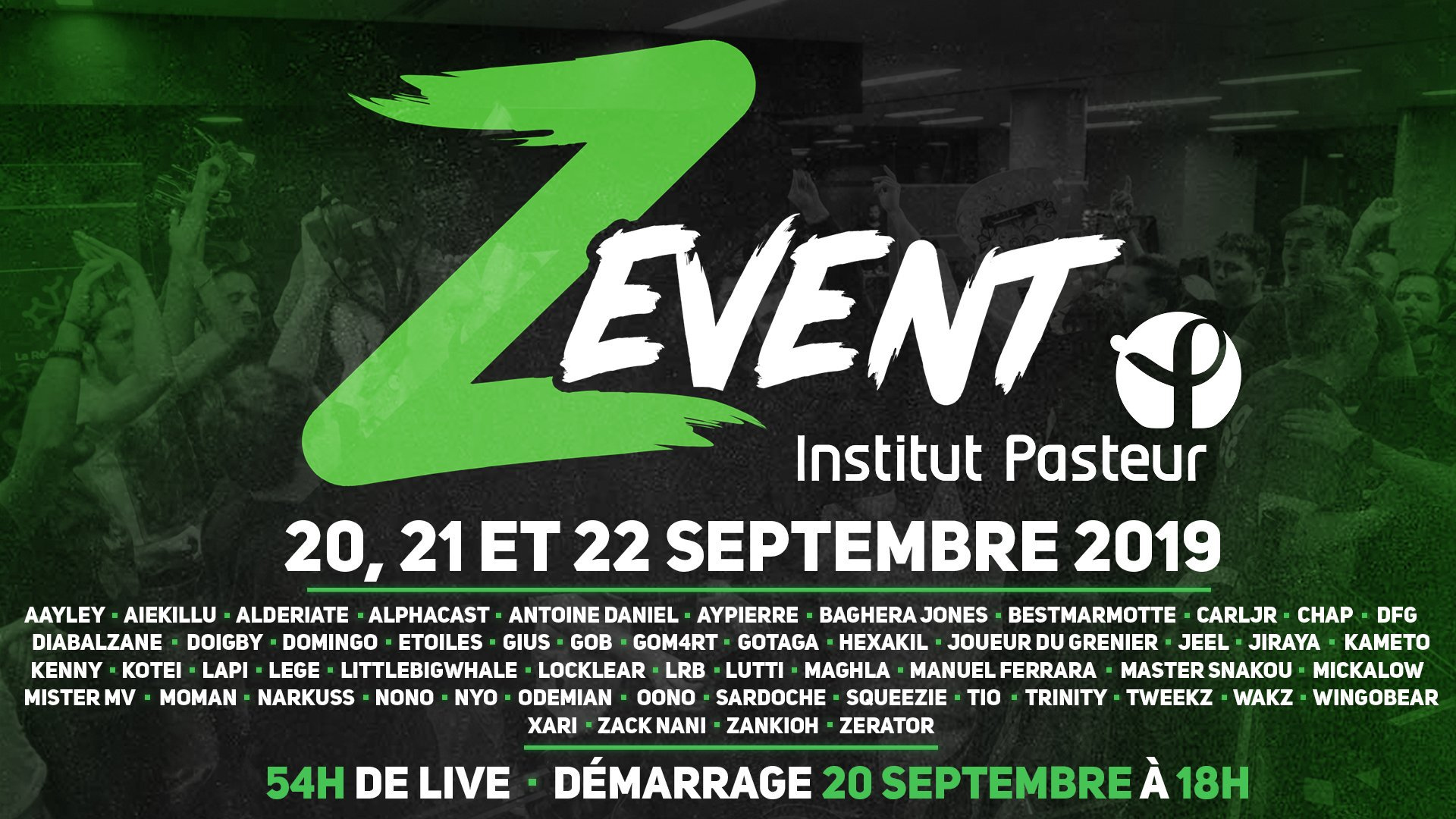 Z EVENT 2019 : du 20 au 22 septembre 2019