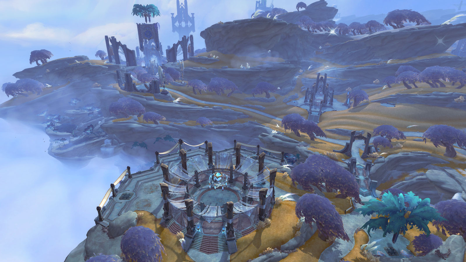 Shadowlands Le Bastion, zone de l'Ombreterre World of Warcraft