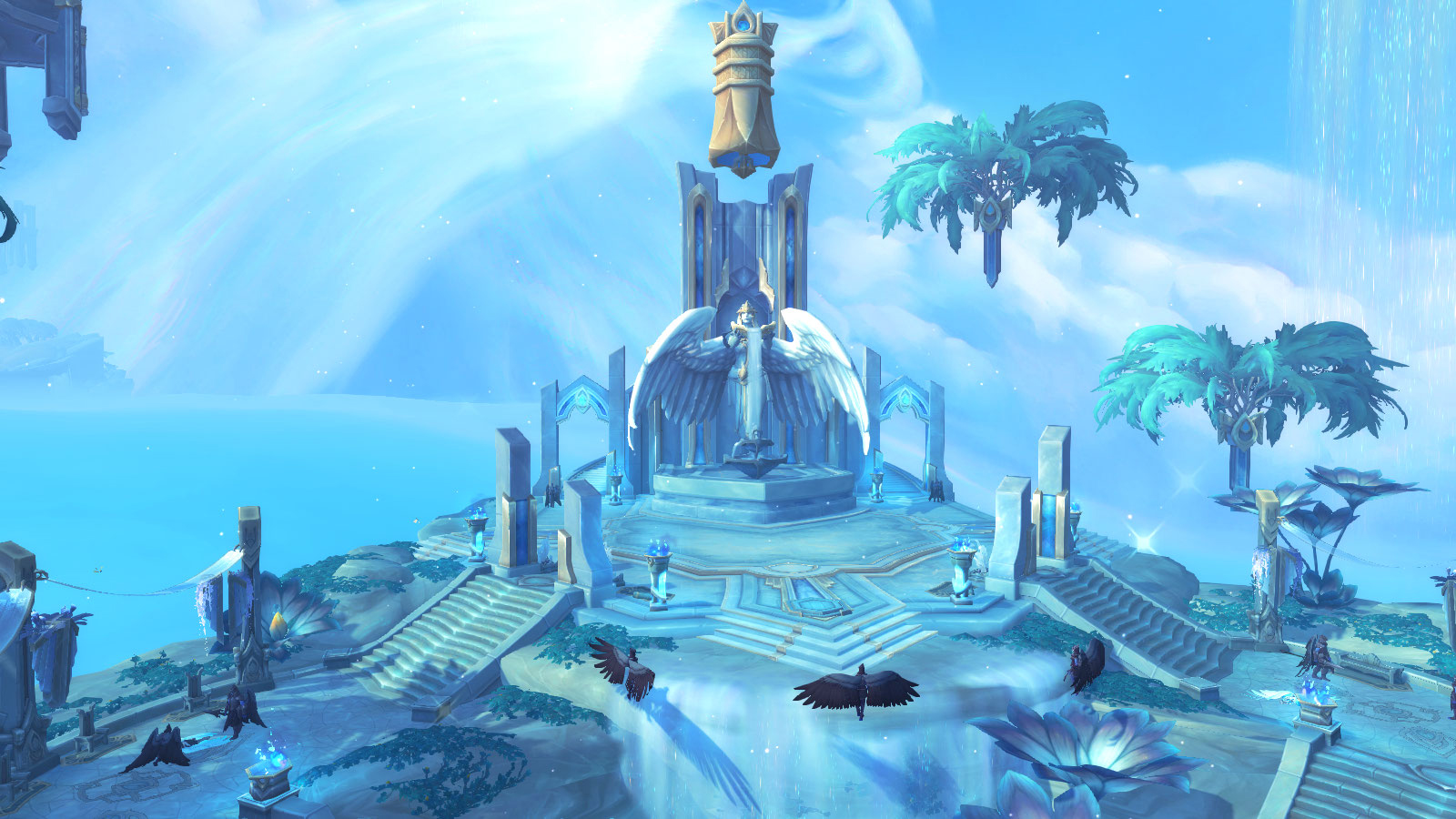 Shadowlands Le Bastion, zone de l'Ombreterre World of Warcraft