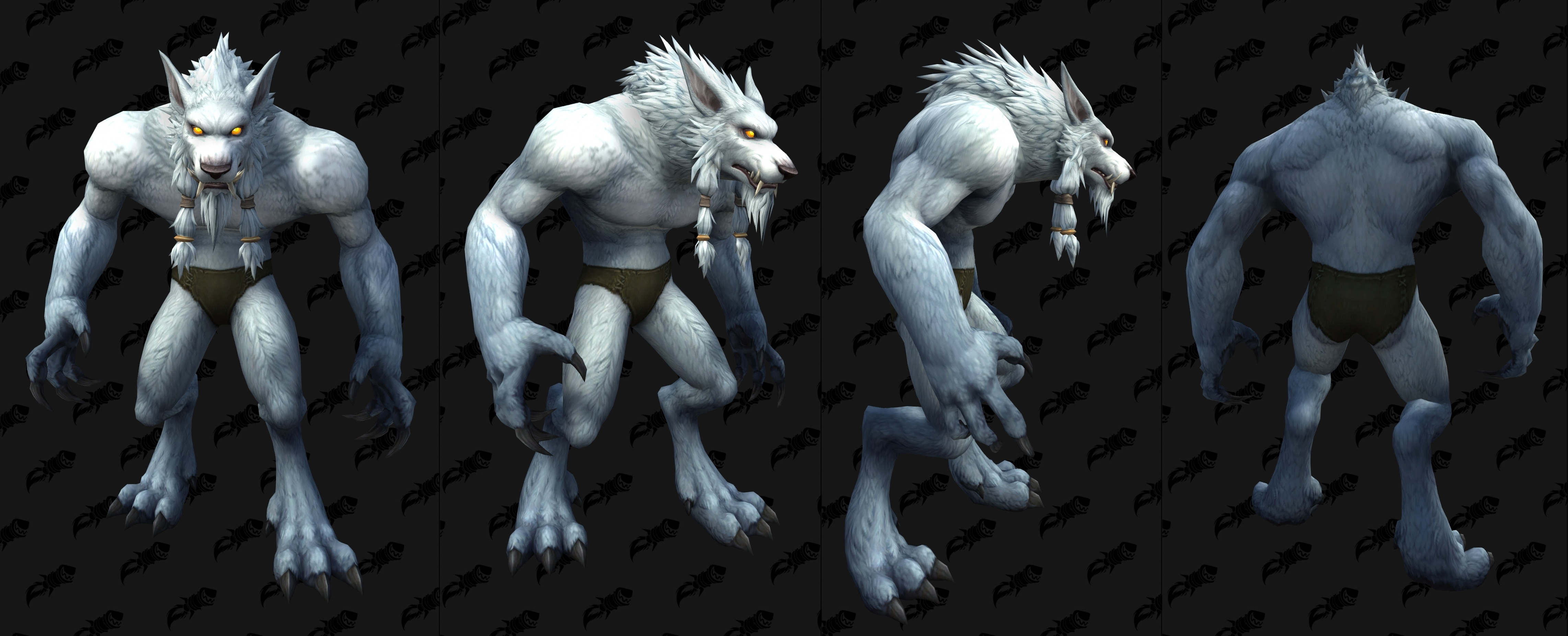 Nouvelle personnalisation Worgen (H)